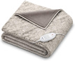 Электроодеяло Beurer HD75 Cosy Nordic 100Вт (серо-коричневое, коричневое, белое)