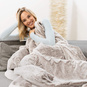 Электроодеяло Beurer HD75 Cosy Nordic 100Вт (серо-коричневое, коричневое, белое)