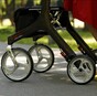 Роллаторы на четырех колесах Ortonica XR105 карбоновая рама