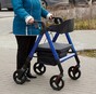 Роллаторы на четырех колесах Ortonica XR201 ПГП до 220 кг повышенная грузоподъемность