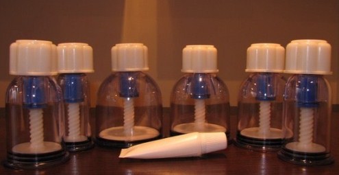 Вакуумные банки с вентилем Promedic (6шт)